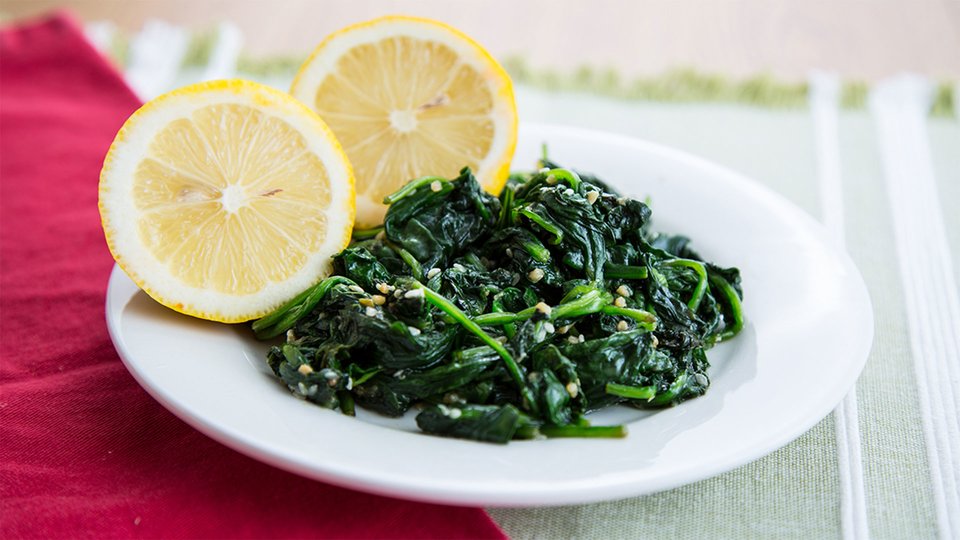 Sautéed Spinach