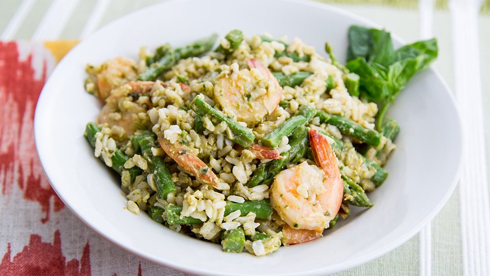 Shrimp Pesto