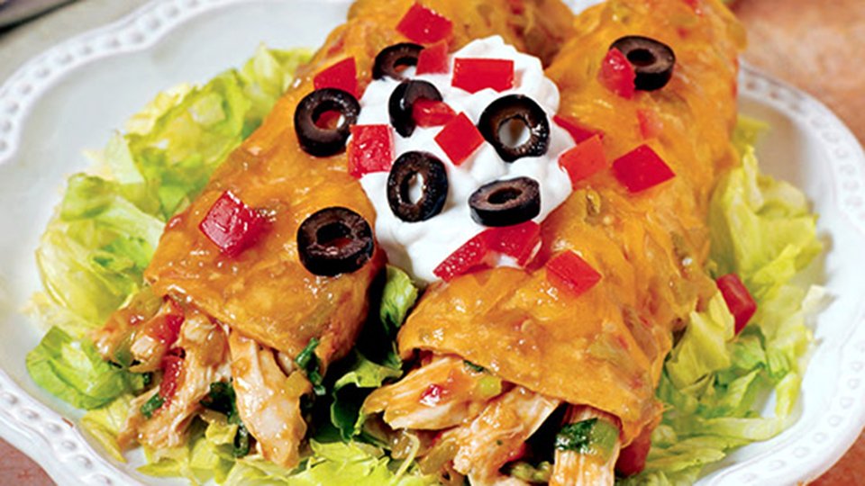 Bill Phillips Back To Fit Recipes: Mom's Chicken Enchiladas