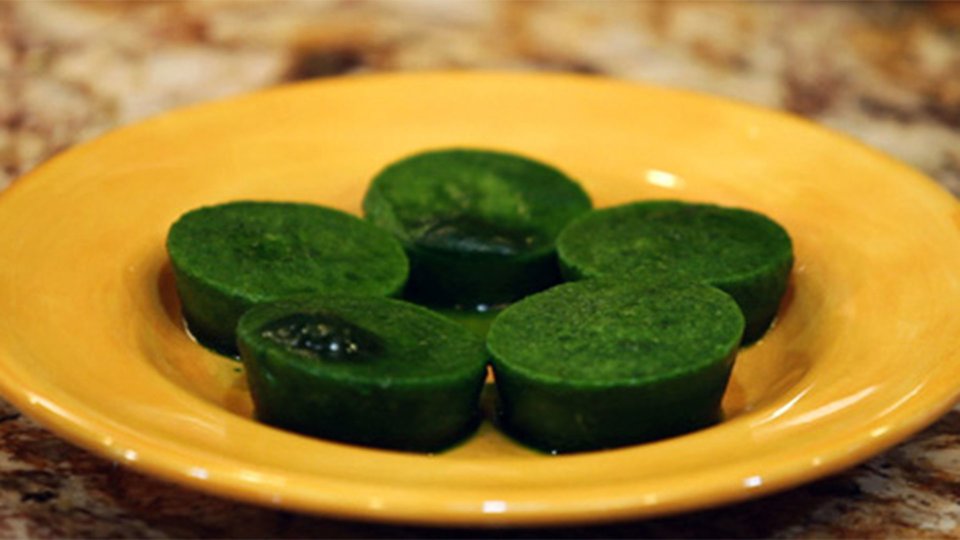 Natalie Hodson's Frozen Spinach Cups