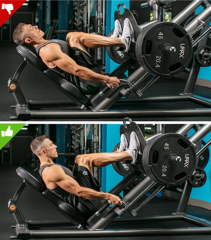 leg press depth