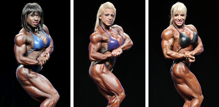 Womens bodybuilding competition division