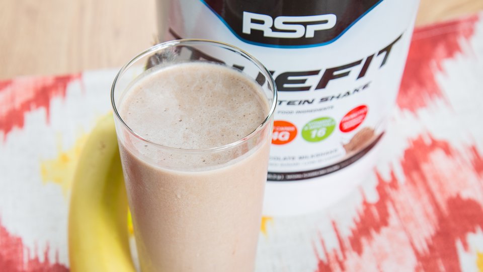 PB Banana Split Smoothie