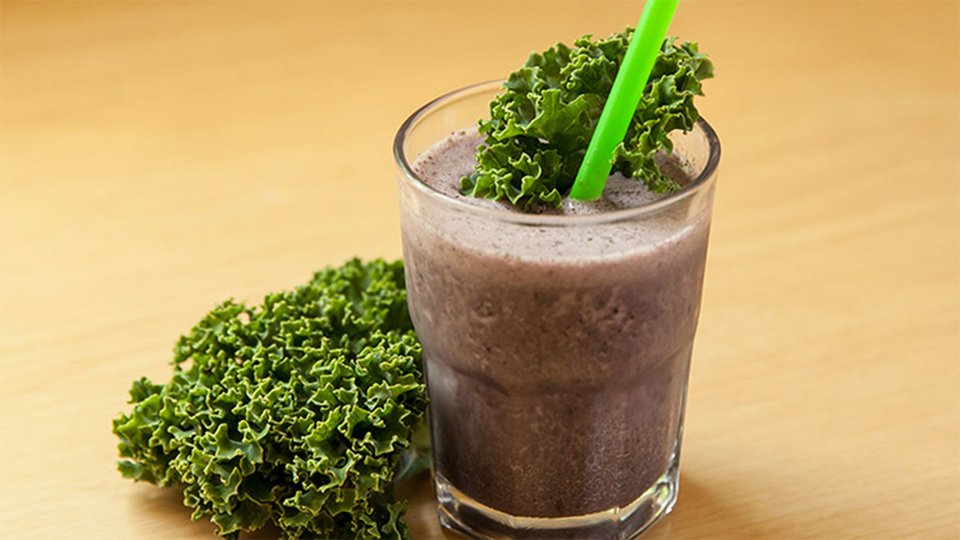 Kale Blueberry Smoothie