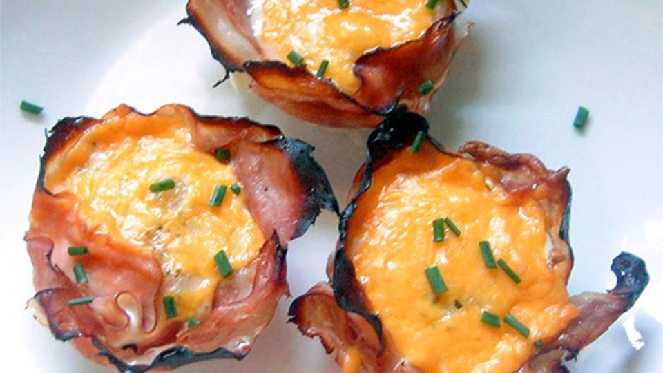 Jim Stoppani's Egg And Ham Cups