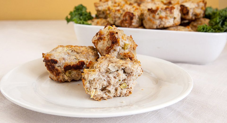 Jamie Eason's Turkey Meatloaf Muffins