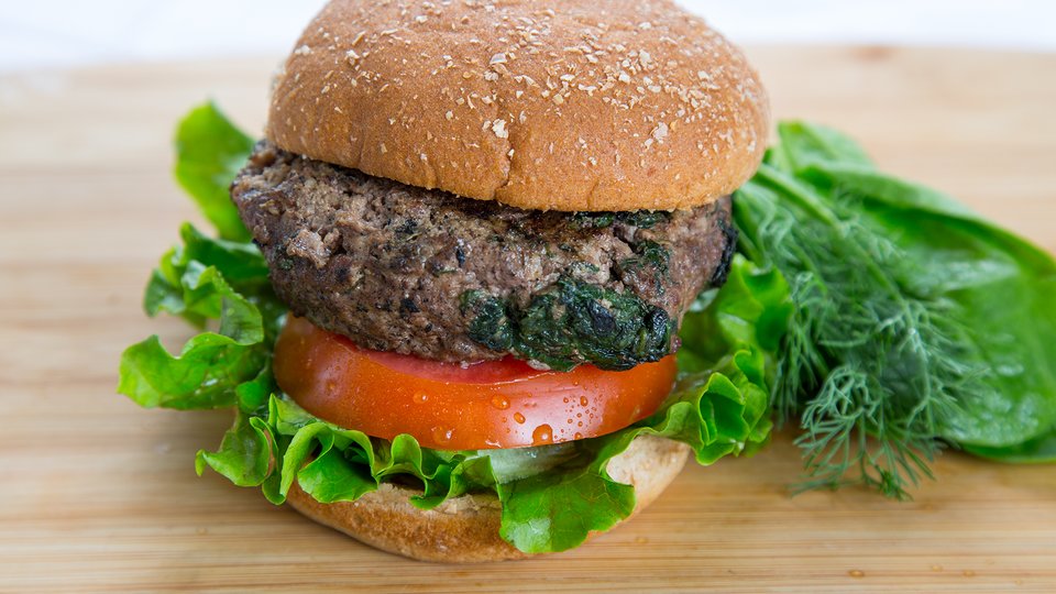 Ground Bison Burger