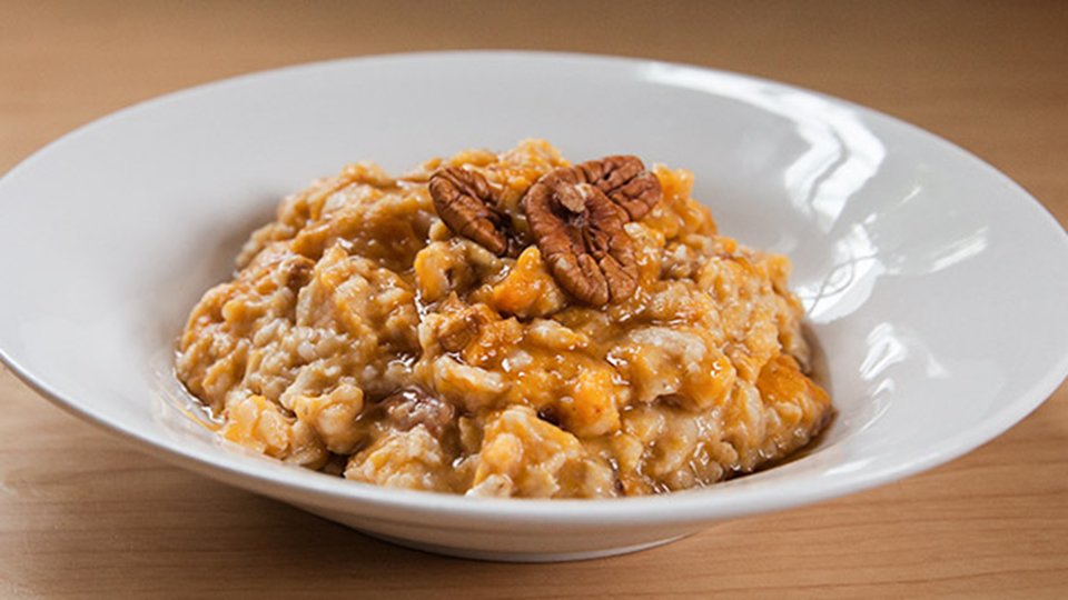 Pumpkin Vanilla Oatmeal