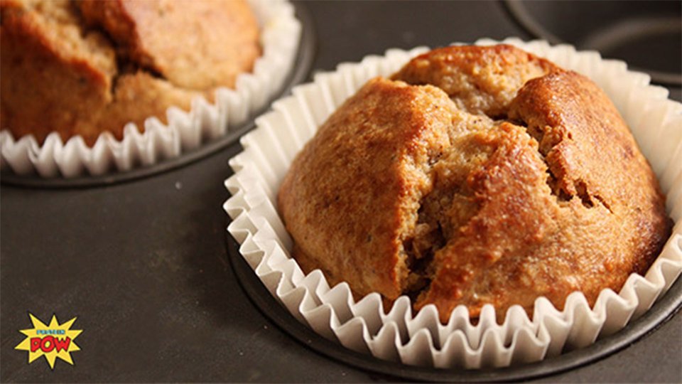 Banana Nut Protein Muffins