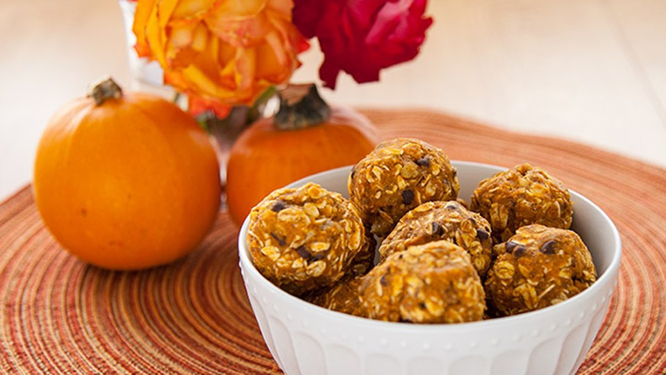 Pumpkin Protein Bites