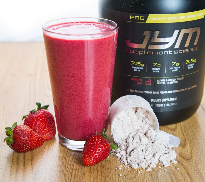 "Red Boost" Pro JYM Protein Shake