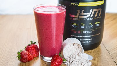 "Red Boost" Pro JYM Protein Shake