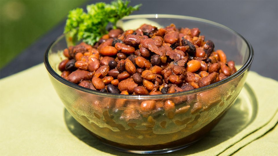 Slow-Cooked Baked Beans