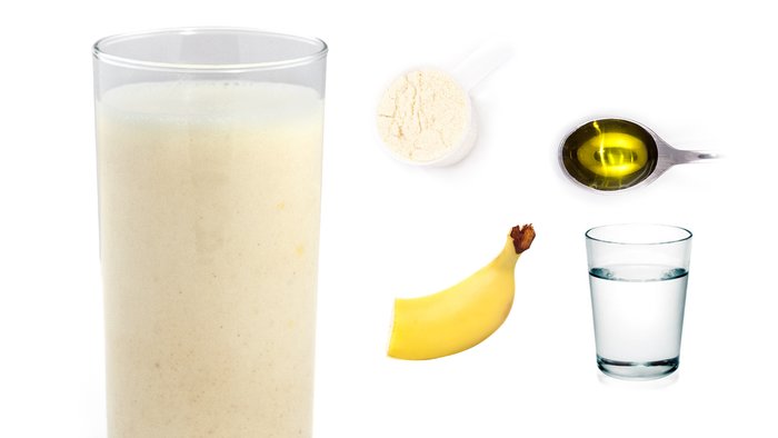 banana delight protein shake
