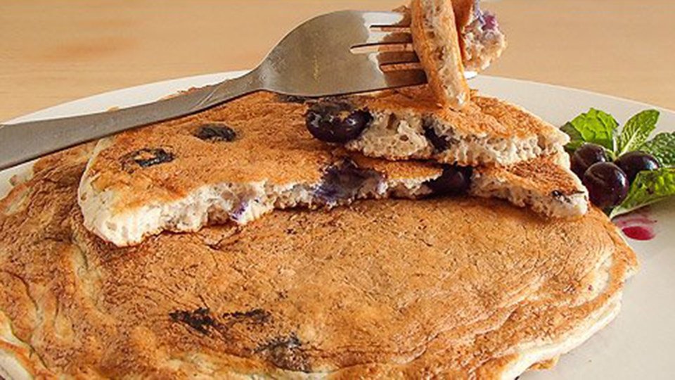 Lemon Blueberry Pancakes