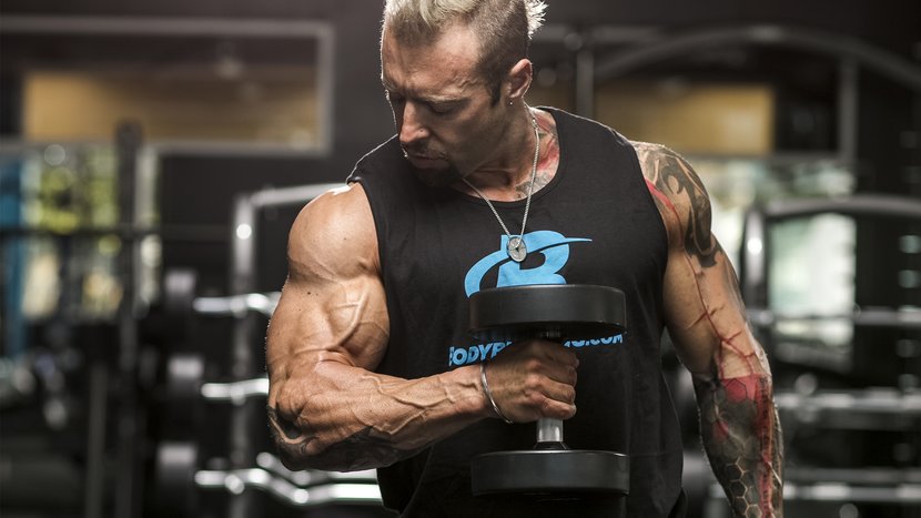 Jim Stoppani Working Out Shoulders