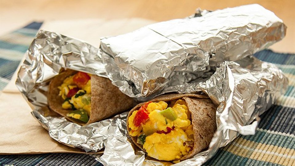 Traveling Breakfast Tortillas