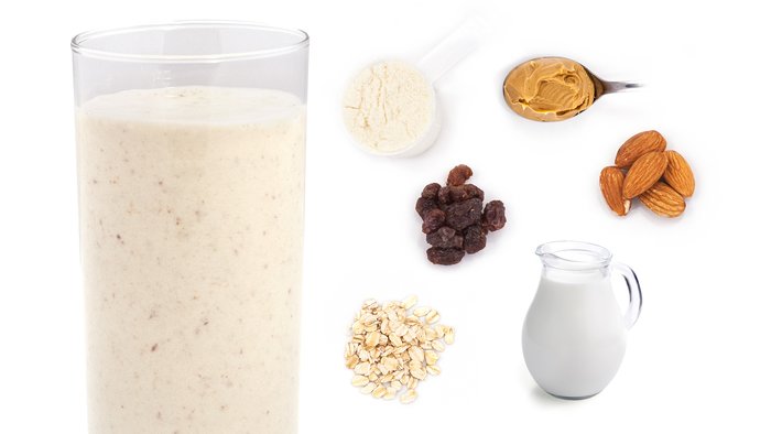 almond blast protein shake