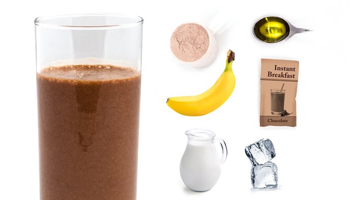 iced breakfast protein shake