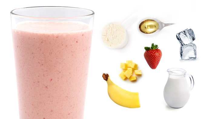 tropical punch protein shake