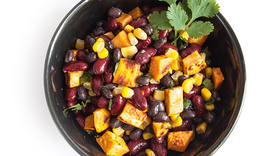 Bean and Sweet Potato Salad