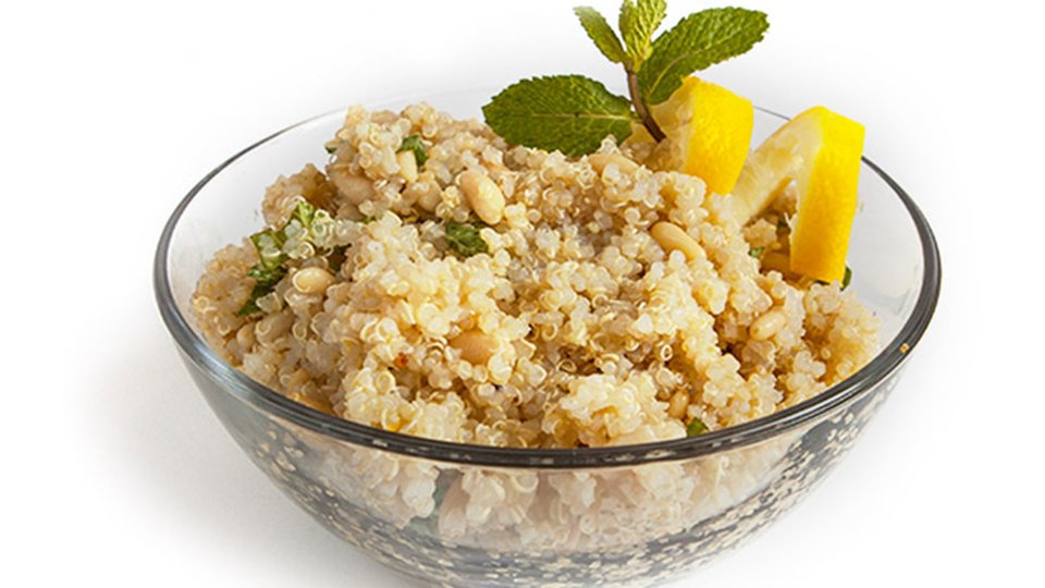 Lemon Quinoa Mint Salad