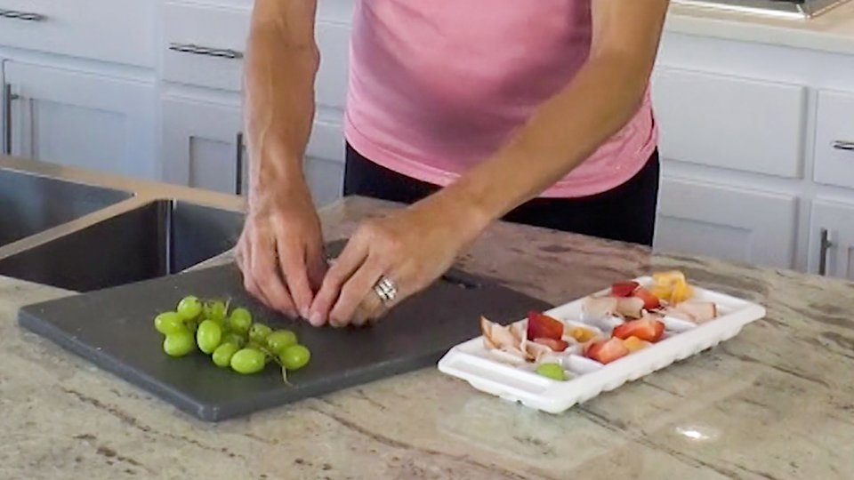 Ice Cube Tray Snack