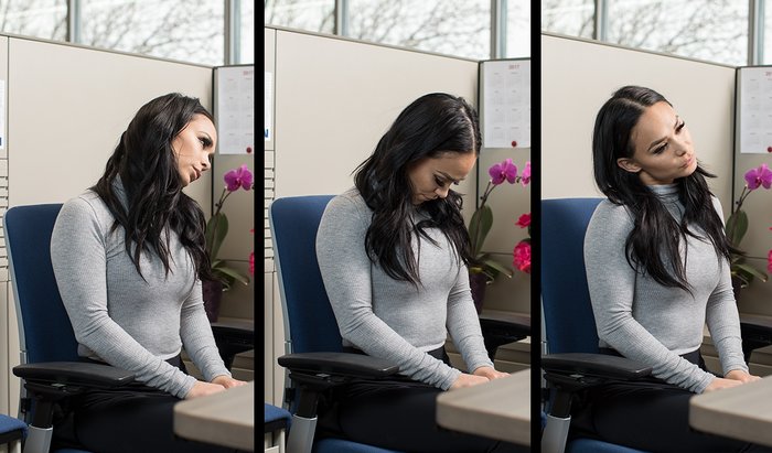 6 Stretches You Can Do At Your Desk Bodybuilding Com