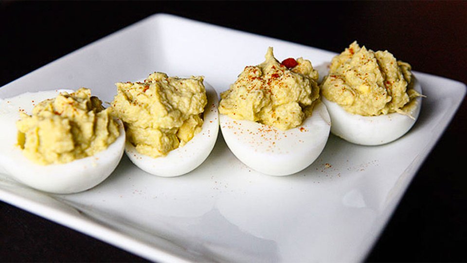 Deviled Eggs With Guacamole