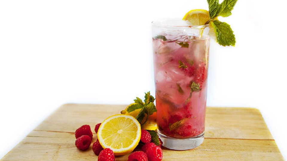 Raspberry-Lemon Mojito