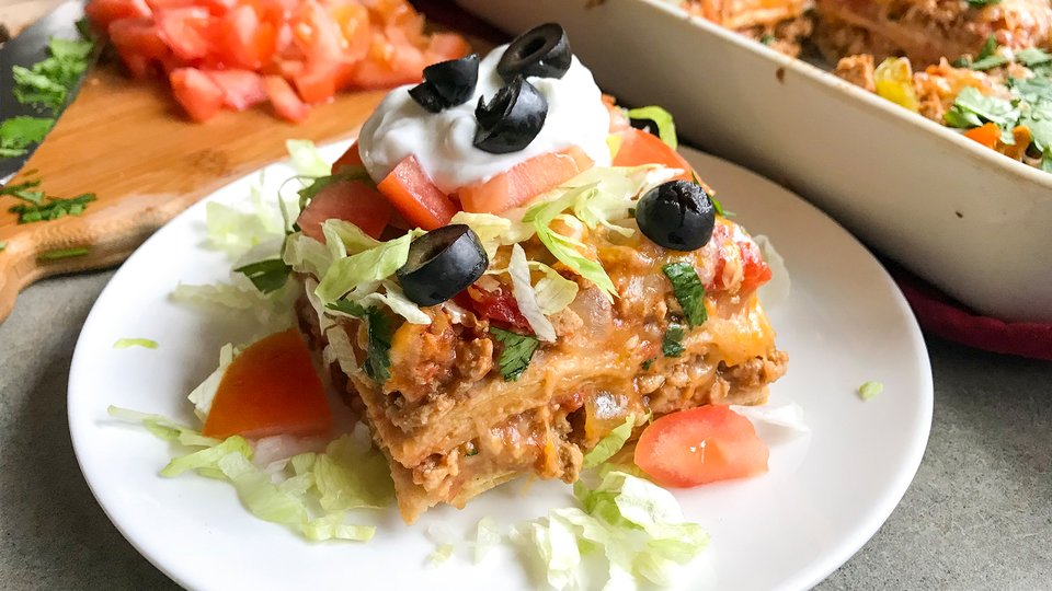 Taco Turkey Casserole