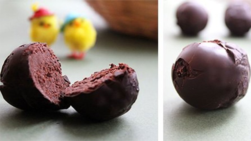 Dark Chocolate Protein Easter Eggs