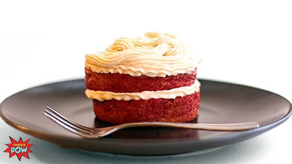 Protein Red Velvet Cake