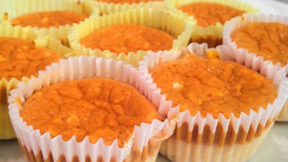 Mini Pumpkin Cheesecakes