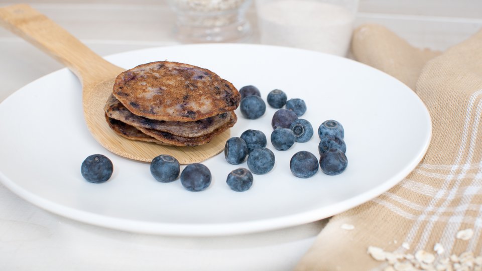 Berry Protein Pancakes