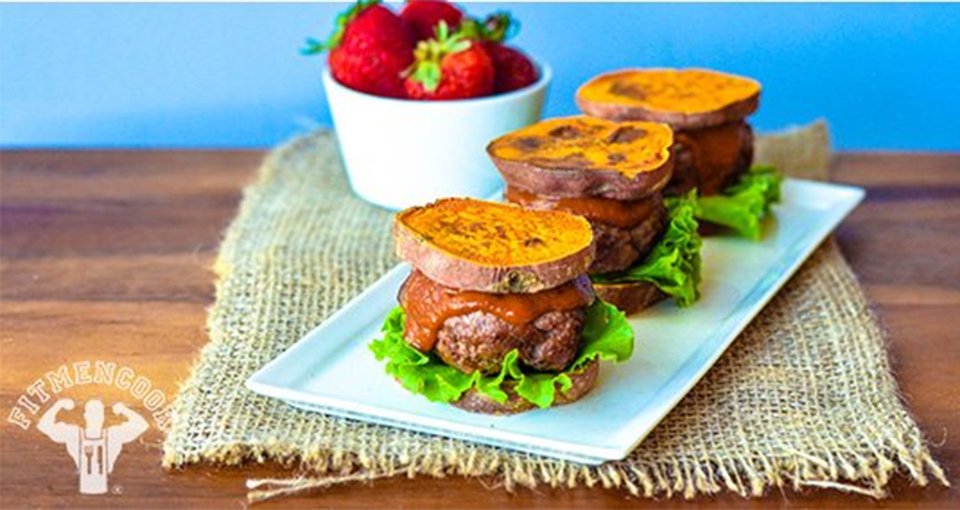 Buffalo Sweet Potato Sliders