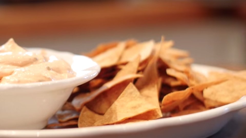 Homemade Chips And Chipotle Dip