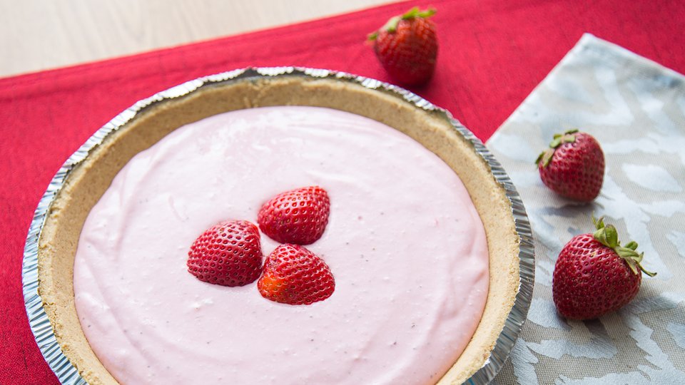 High Protein Berry Cheesecake