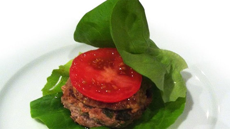 Lettuce-Wrapped Turkey Burgers