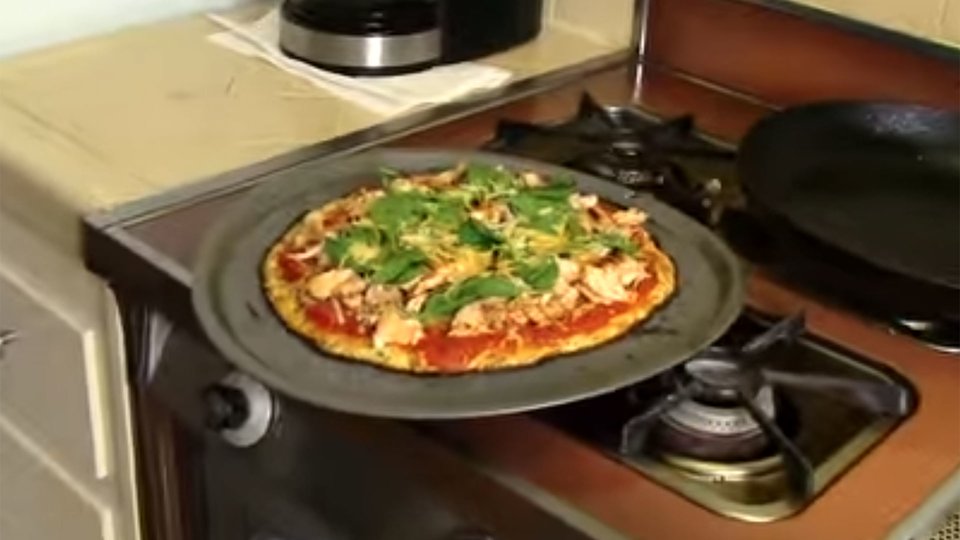 Low-Carb, High-Protein Pizza