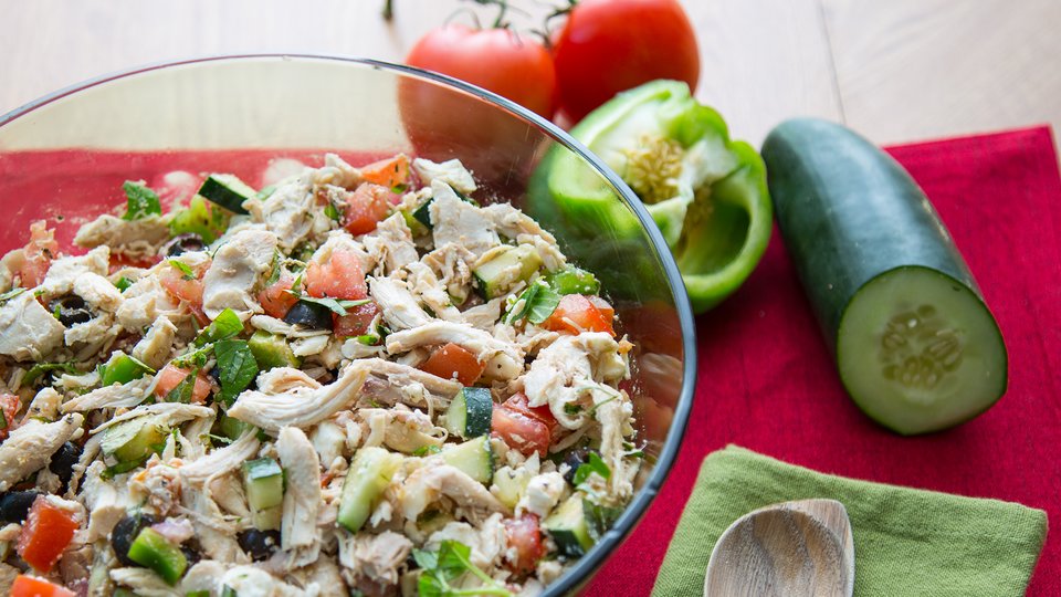 Mediterranean Chicken Salad