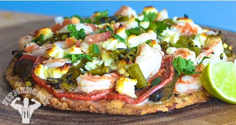 Post-Workout Shrimp Pizza