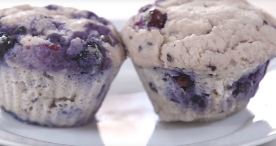 Protein Blueberry Muffins