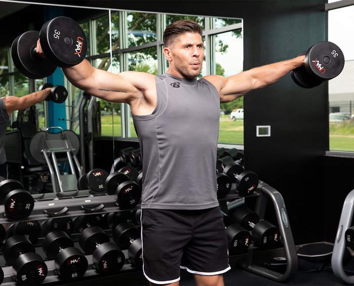 Dumbbell lateral raise