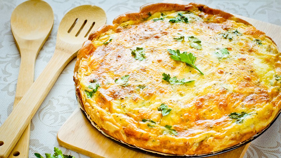 Turkey Egg Quiche