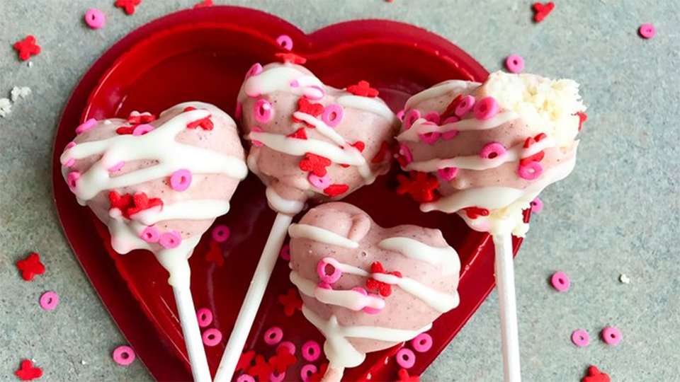 White Chocolate Protein Cake Pops