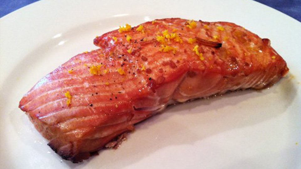 Ginger-Grilled Salmon