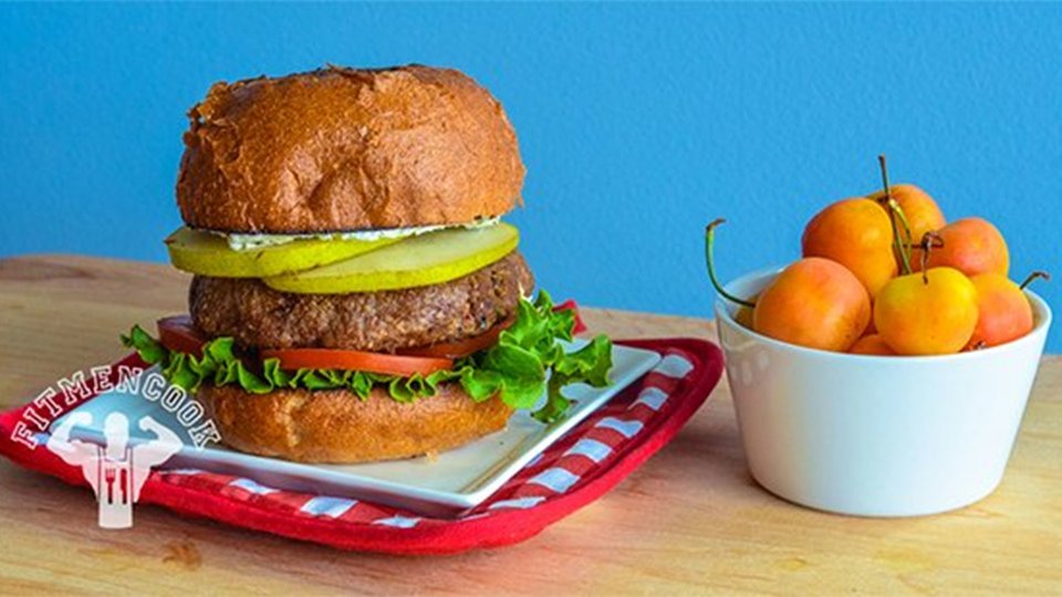 Buffalo Pear Recovery Burger