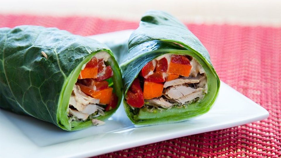 Chicken Collard Wraps