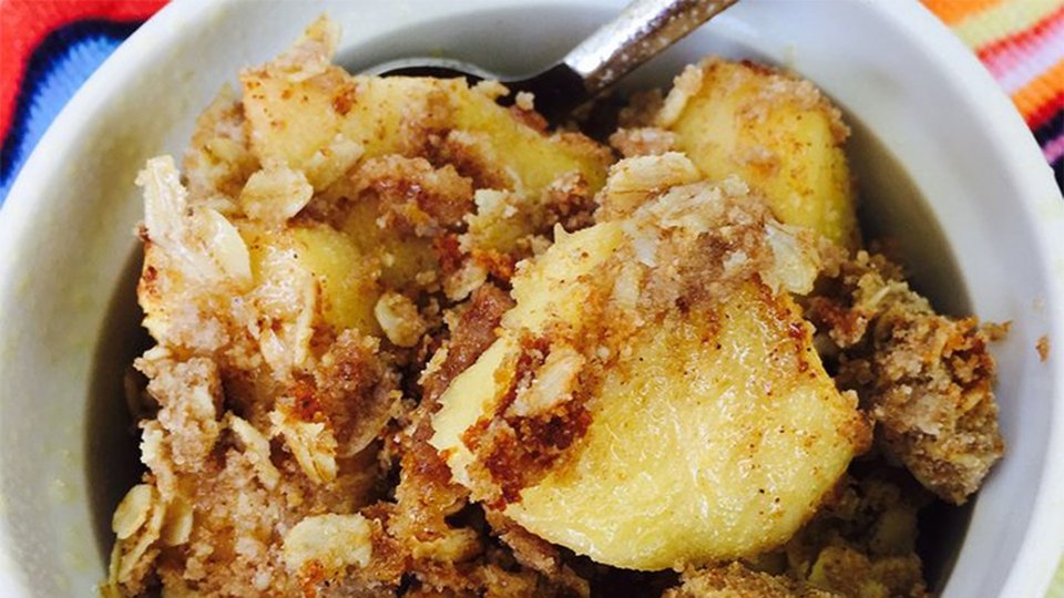 Double-Crust Apple Crisp